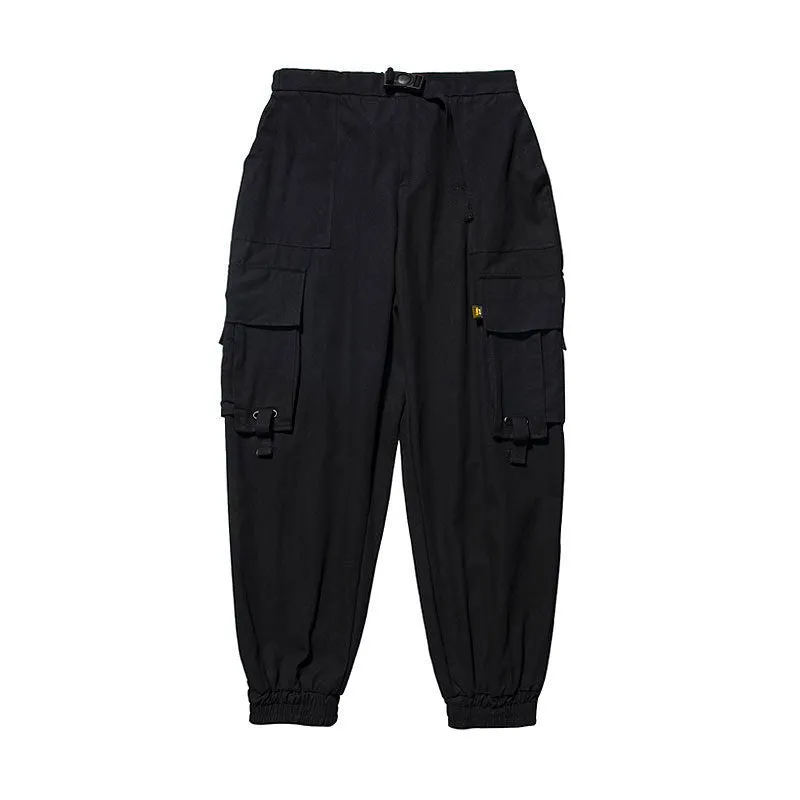 Street Style Men Loose Hip-Hop Trendy INS Jogger Jogger Cargo Pants