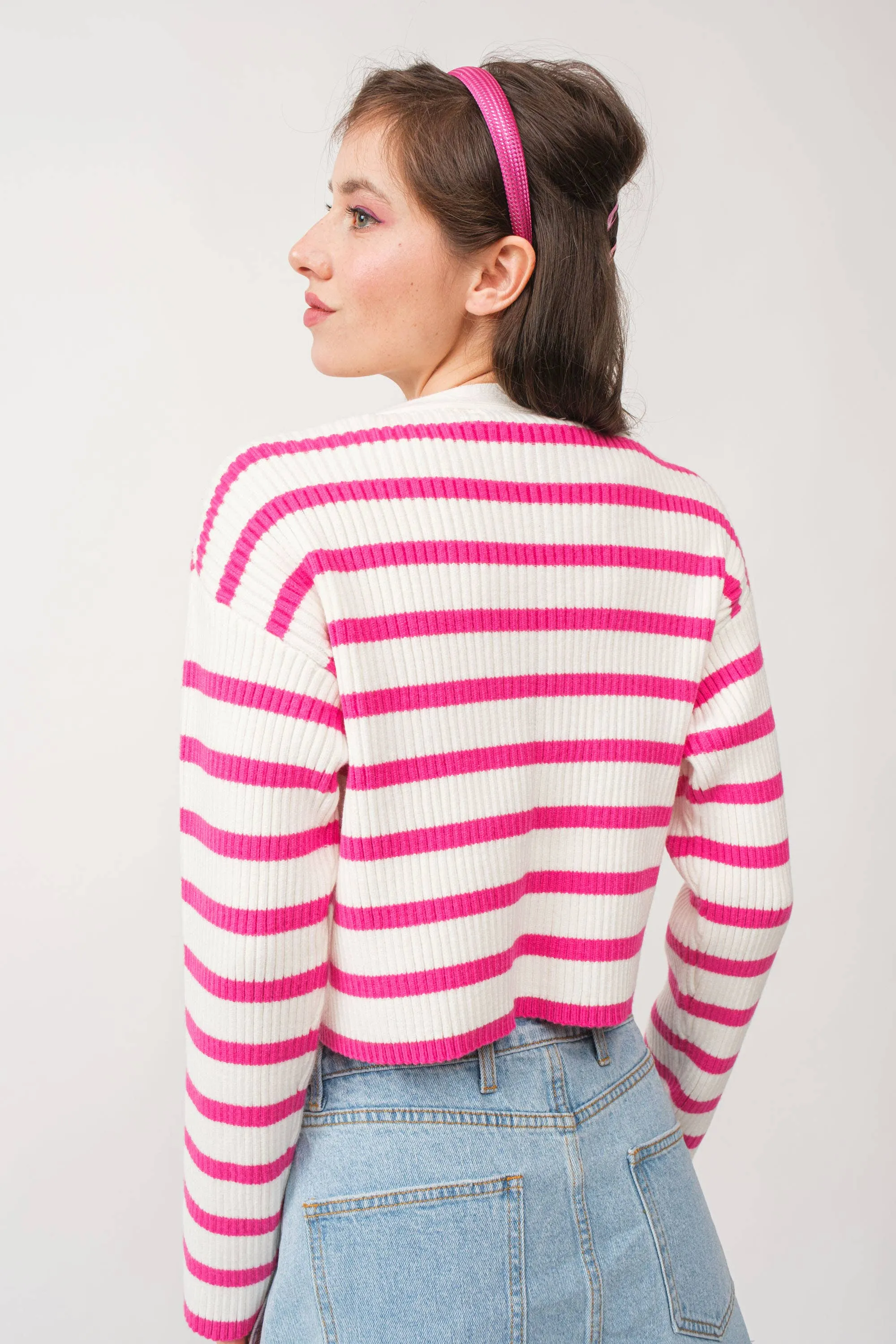 Striped Cardigan