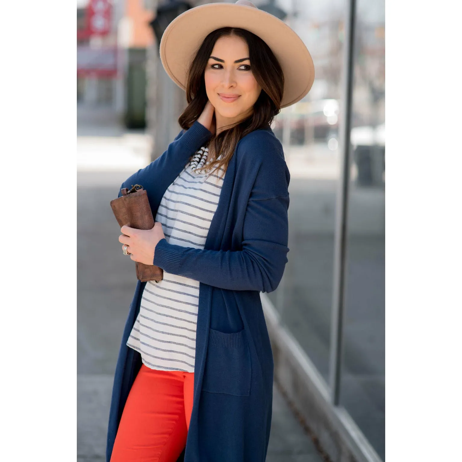 Striped Front Tank