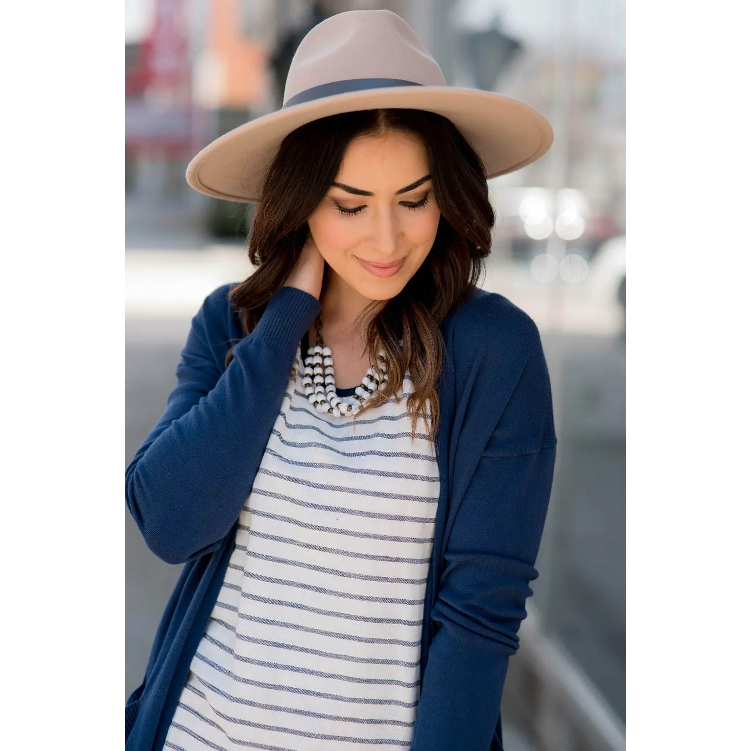 Striped Front Tank