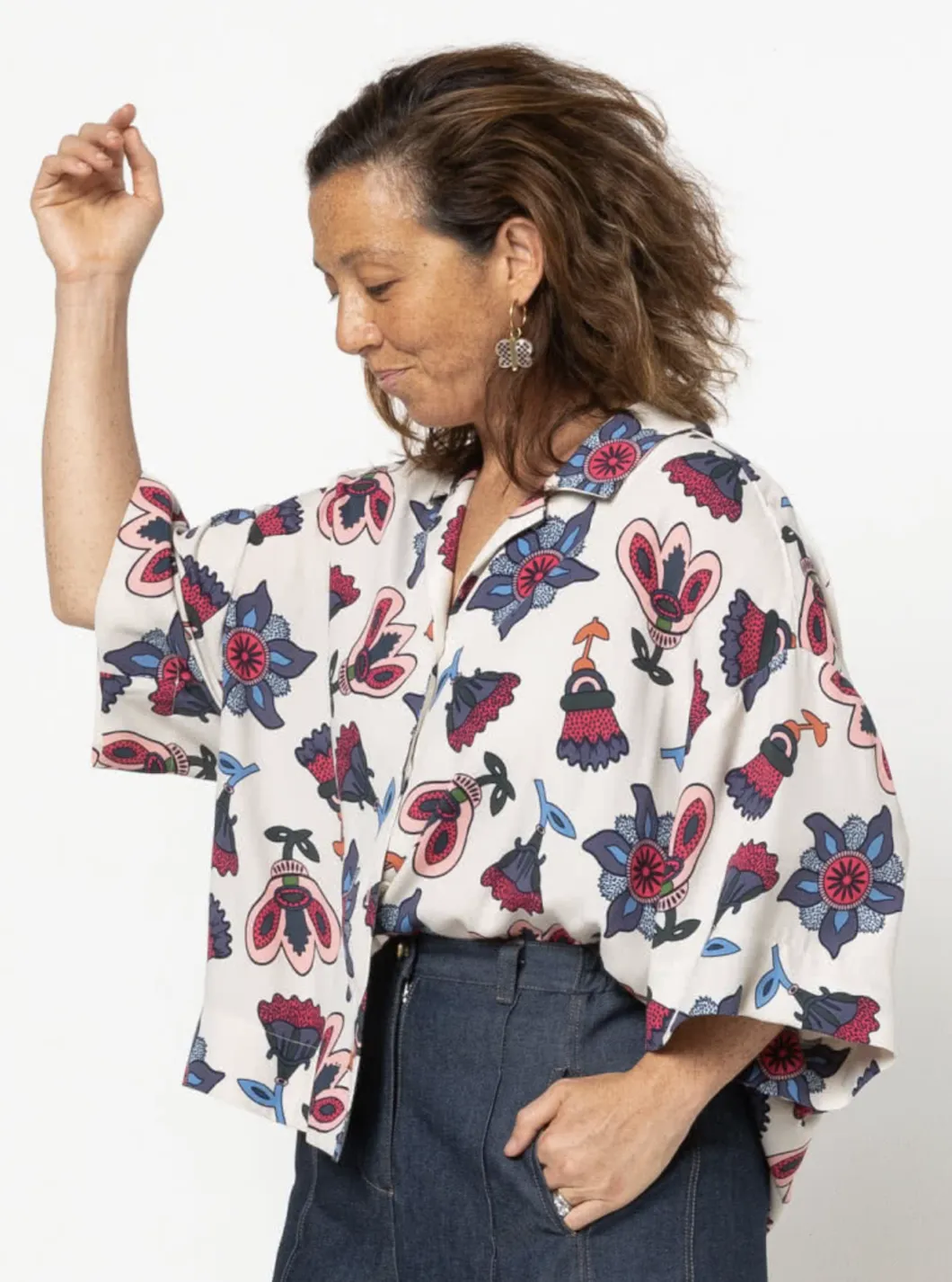 Style Arc - Albie Woven Shirt - Size 4-16