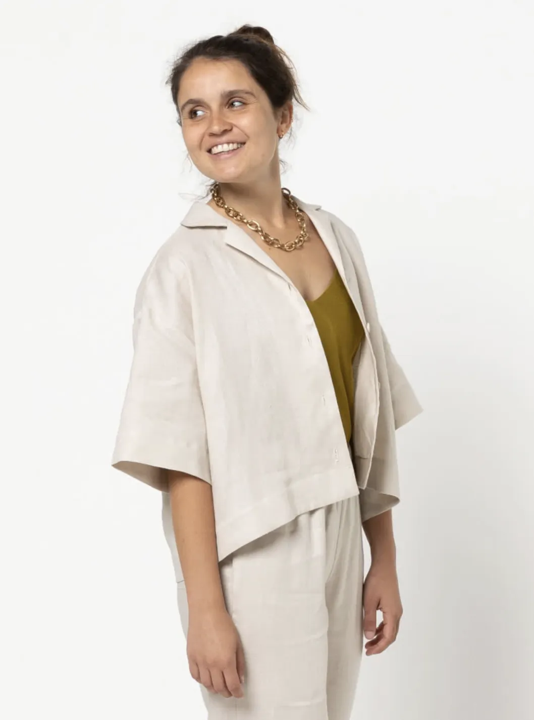 Style Arc - Albie Woven Shirt - Size 4-16