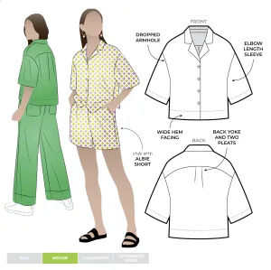 Style Arc - Albie Woven Shirt - Size 4-16