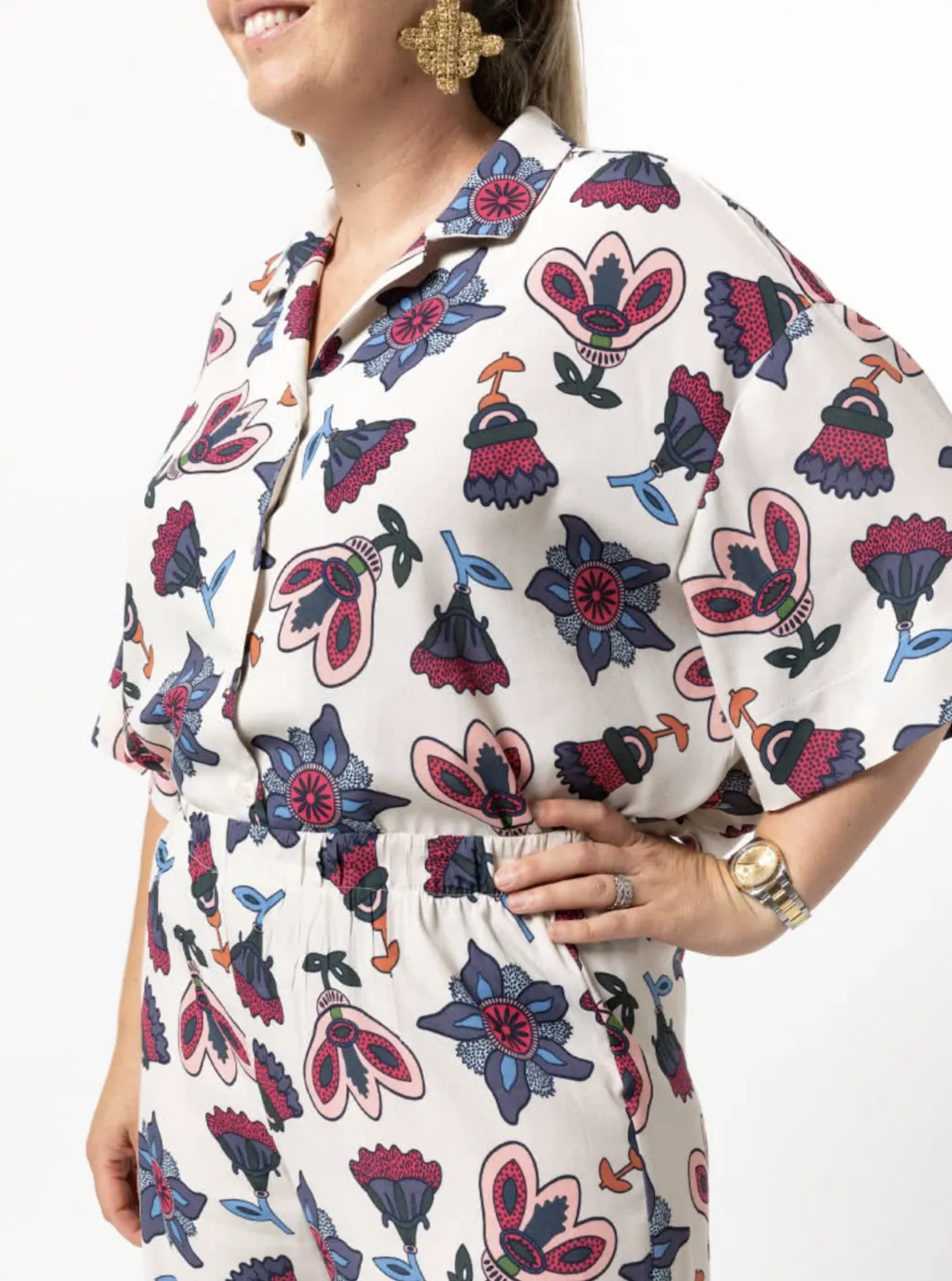 Style Arc - Albie Woven Shirt - Size 4-16
