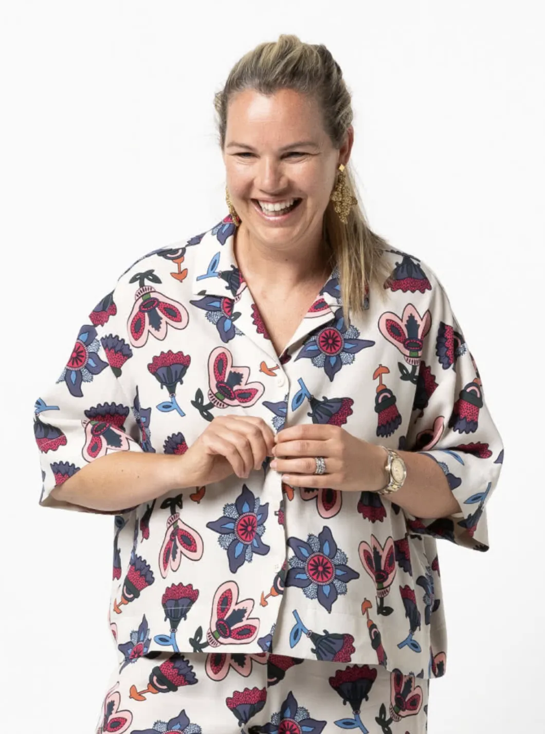 Style Arc - Albie Woven Shirt - Size 4-16