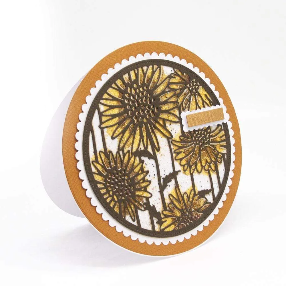 Sunflower Silhouette Layering Die Set - 4322E