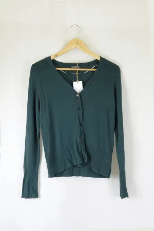 Sussan Green Cardigan XS