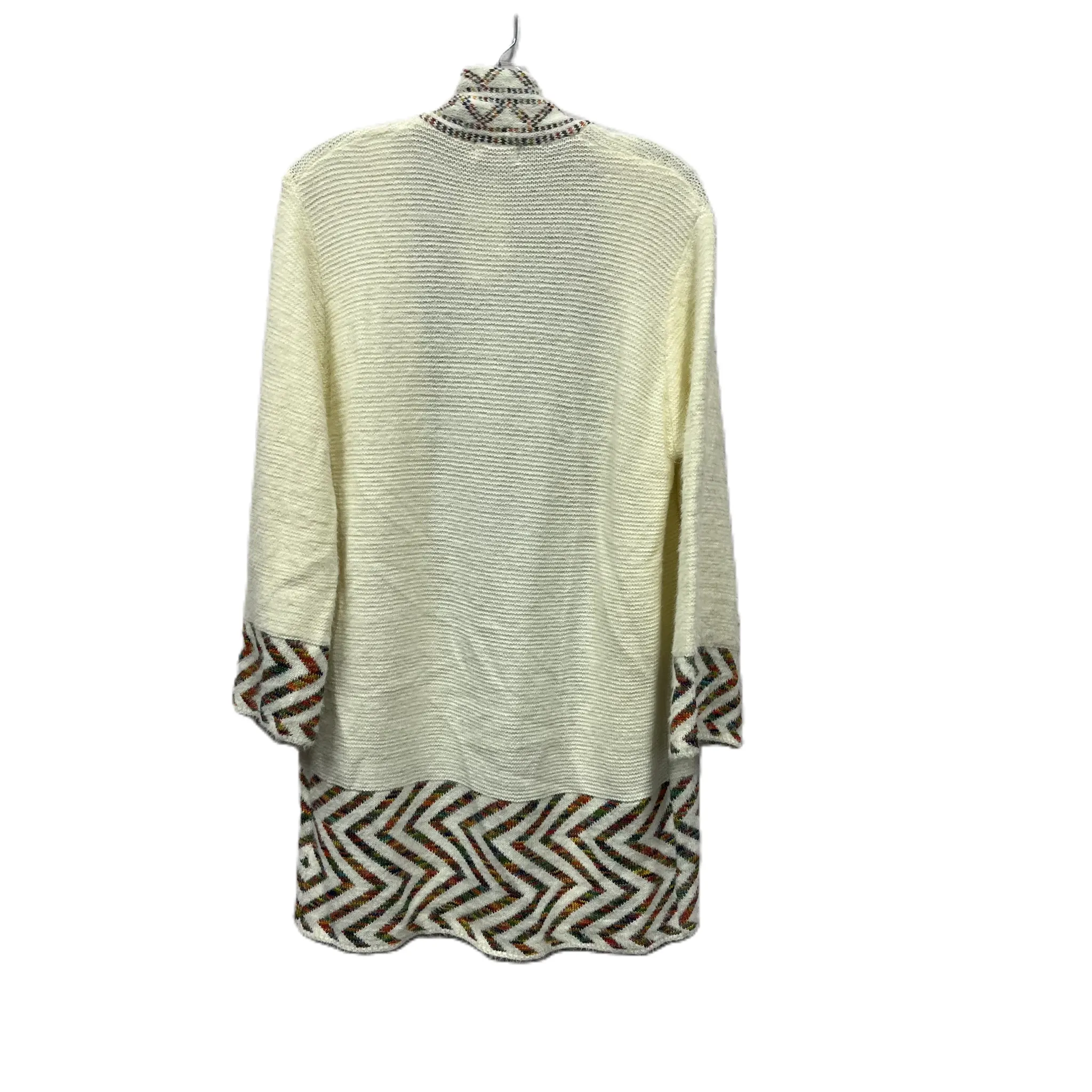 Sweater Cardigan By Oceanus In Beige, Size: S