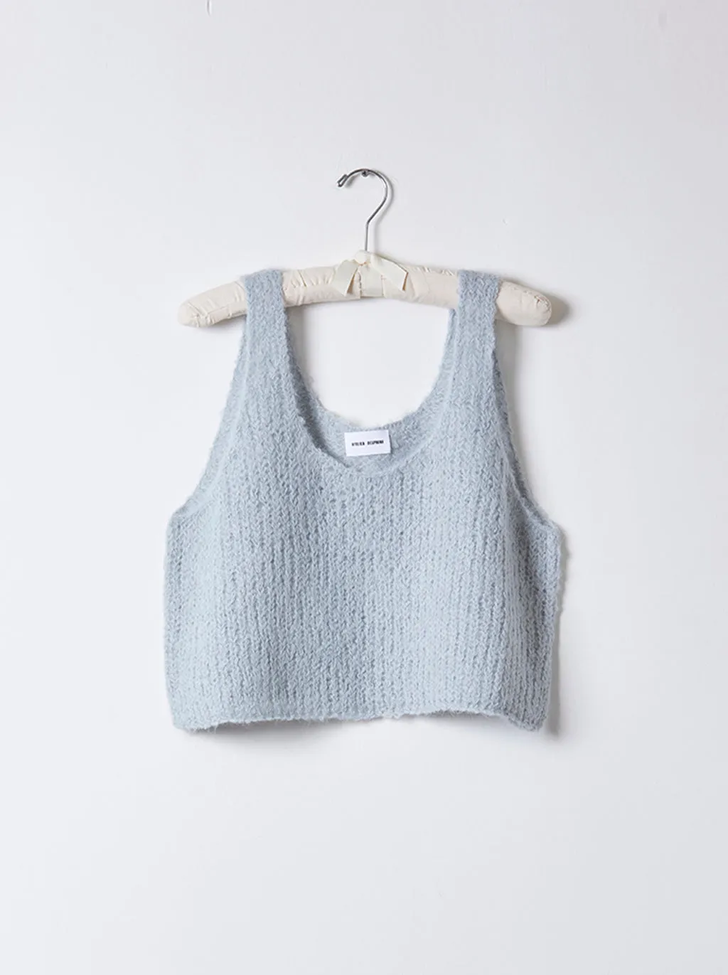 Sweater Tank  in Suri Alpaca Airy Knit
