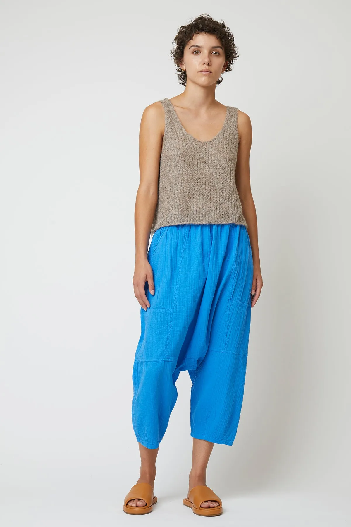 Sweater Tank  in Suri Alpaca Airy Knit
