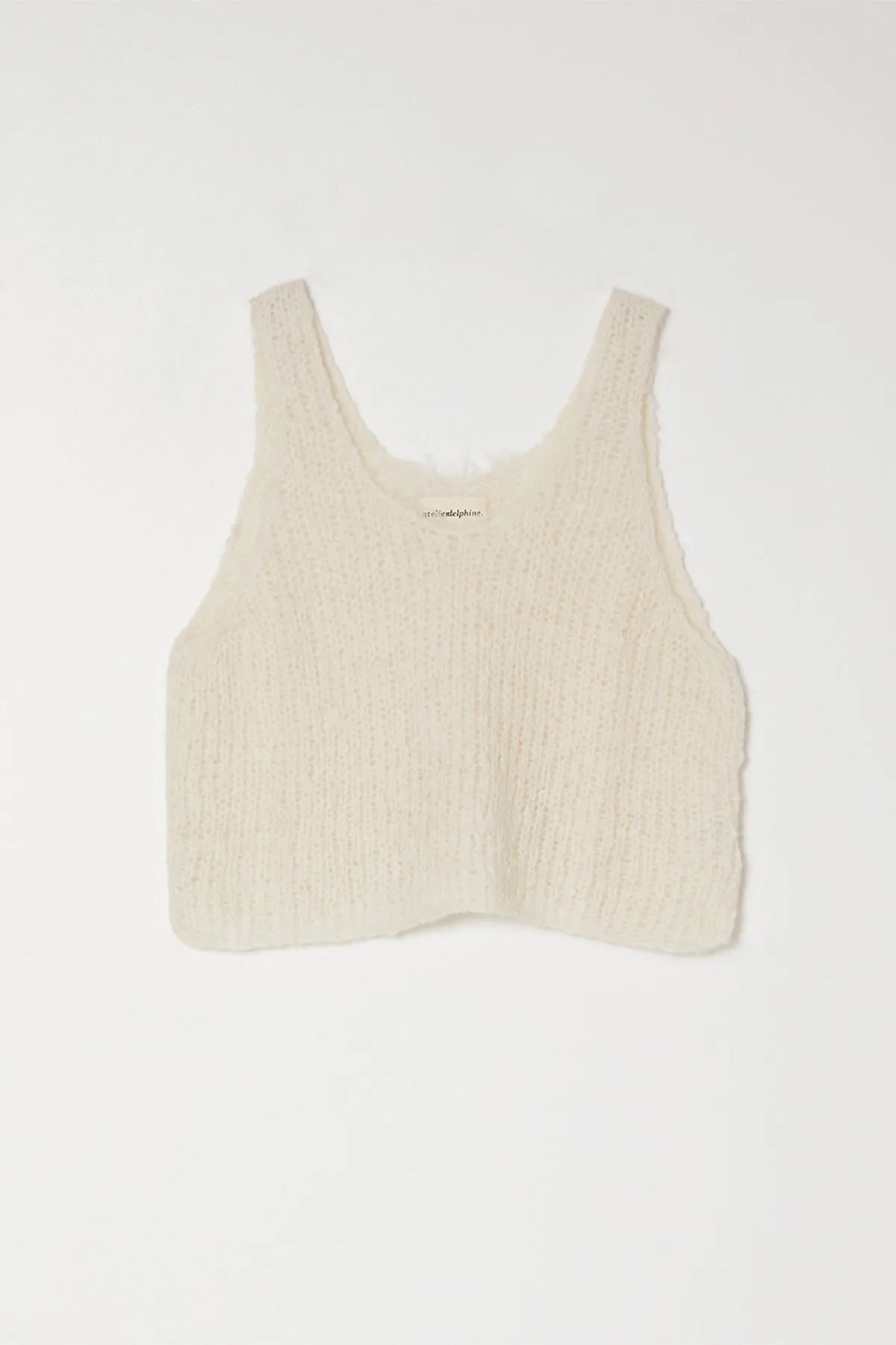 Sweater Tank  in Suri Alpaca Airy Knit