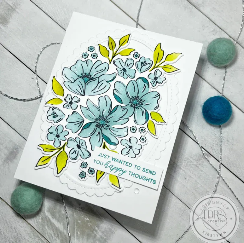 Sweetheart Floral Layering Stencils - 2 Pack