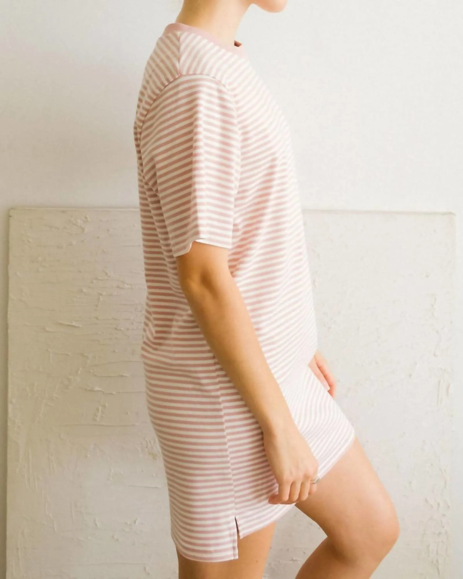 T-Shirt Dress in Pink Multi | Pink Multi