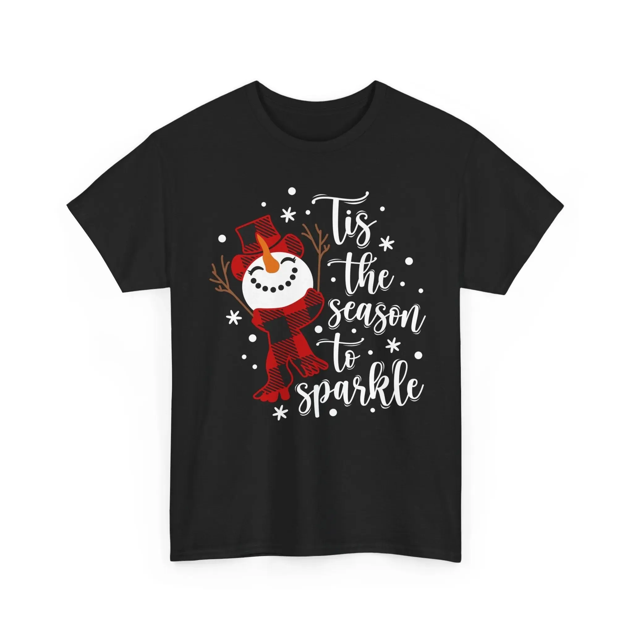 T-Tis The Season Snowman Tee