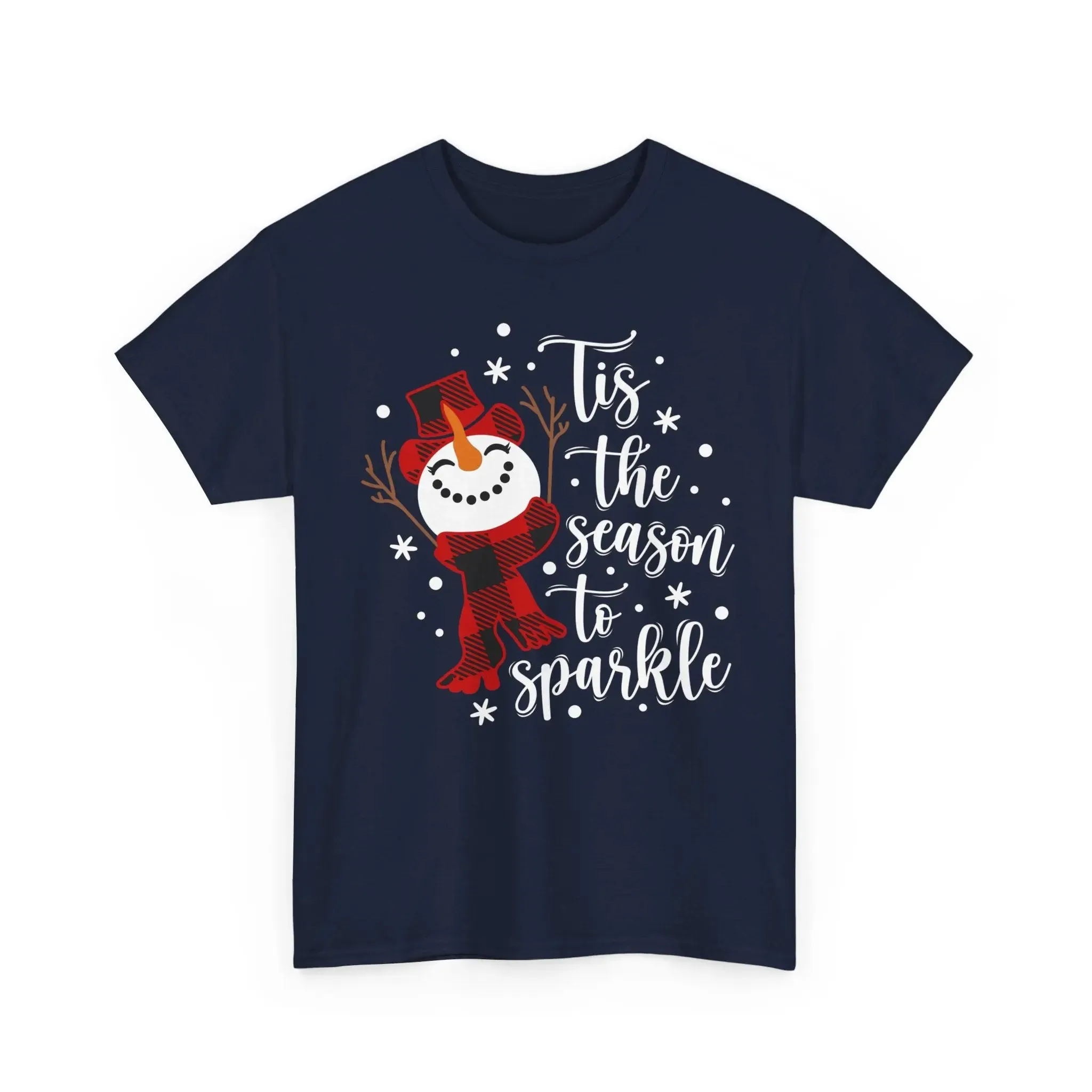 T-Tis The Season Snowman Tee