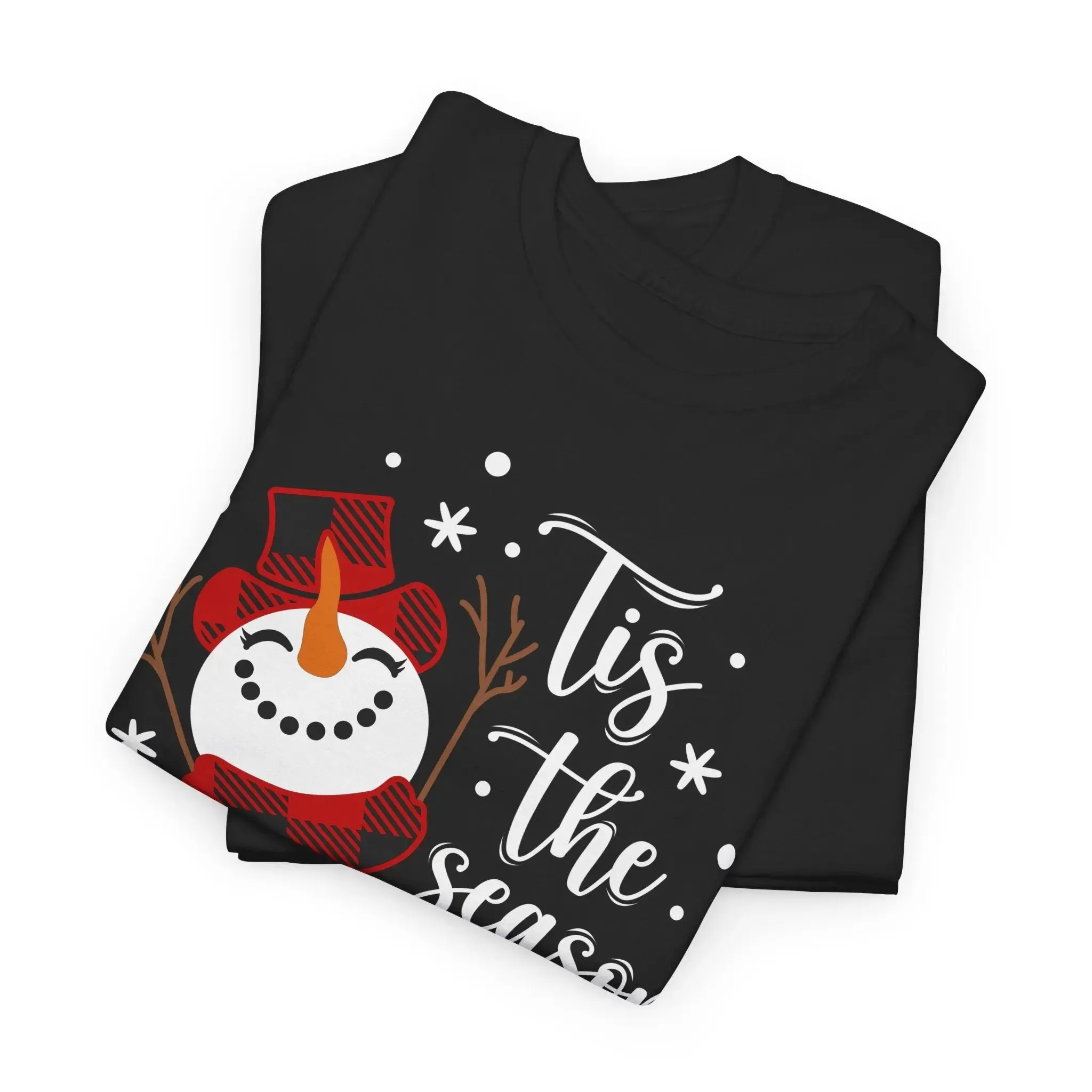 T-Tis The Season Snowman Tee