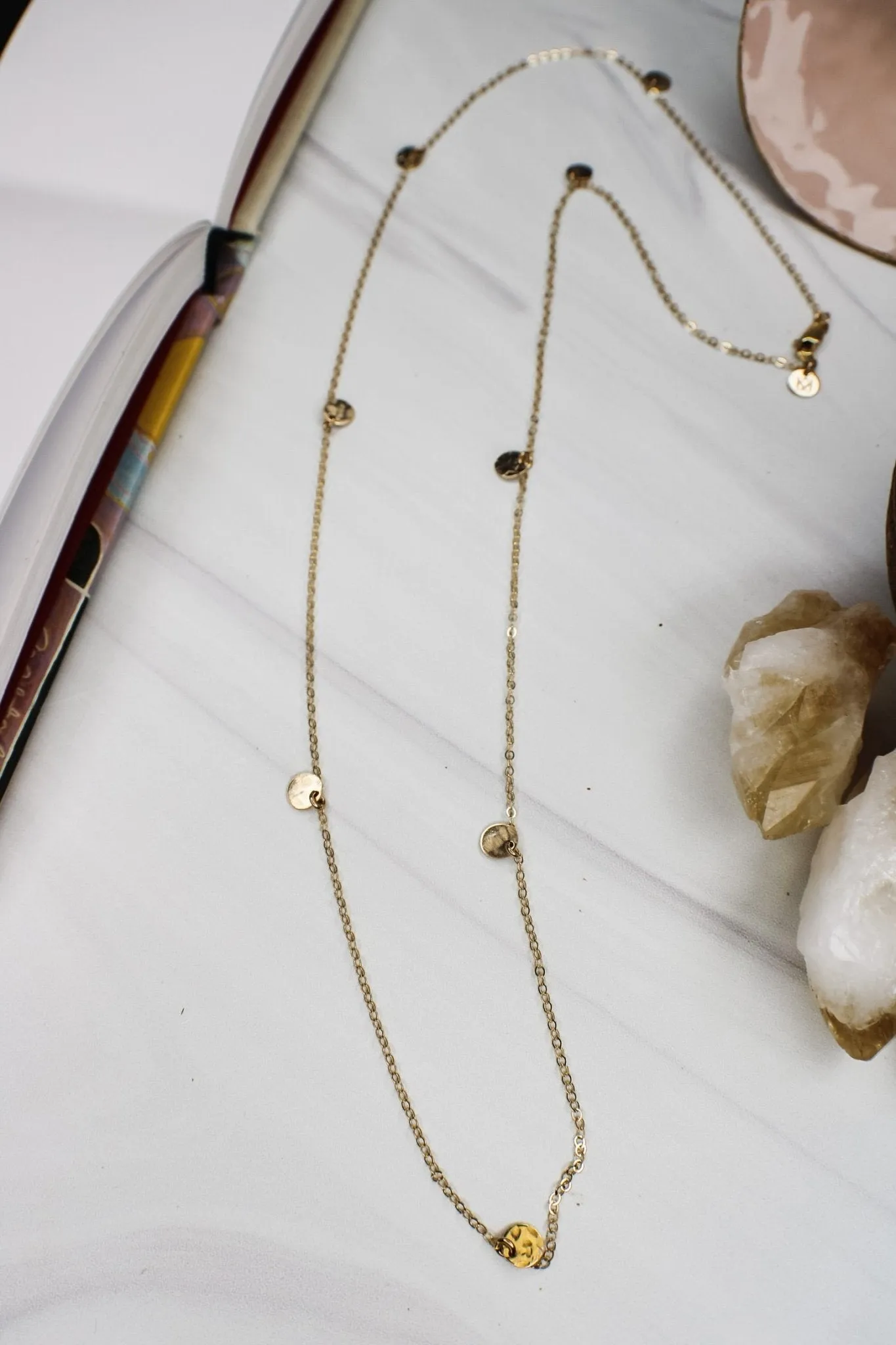 Talia 10 Disc Necklace (2 Colors)