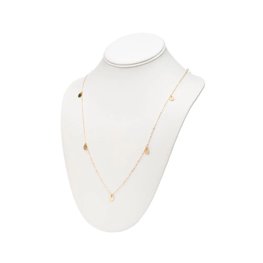 Talia 10 Disc Necklace (2 Colors)