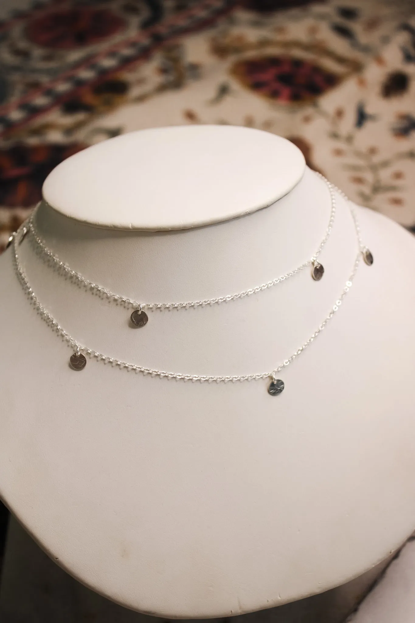 Talia 10 Disc Necklace (2 Colors)