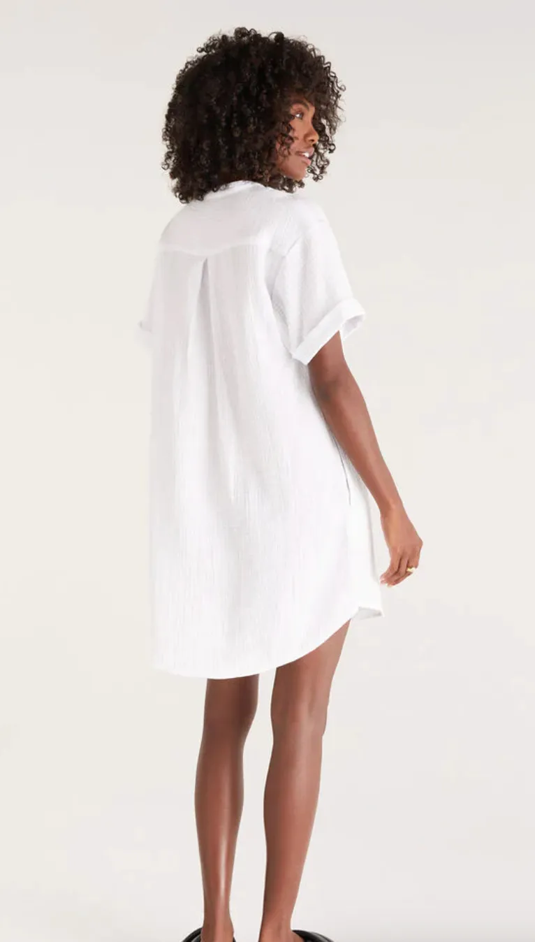 Talia Gauze Mini Dress