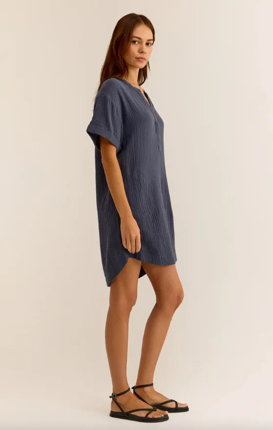 Talia Gauze Mini Dress