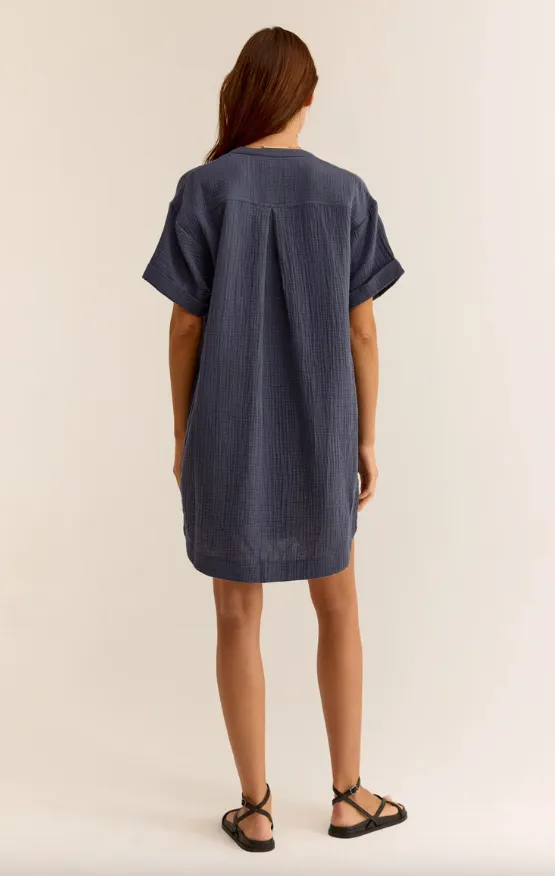 Talia Gauze Mini Dress