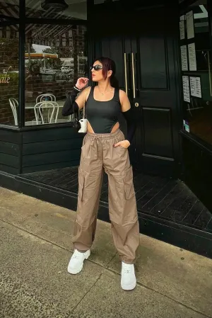Tan Tactical Cargo Pants