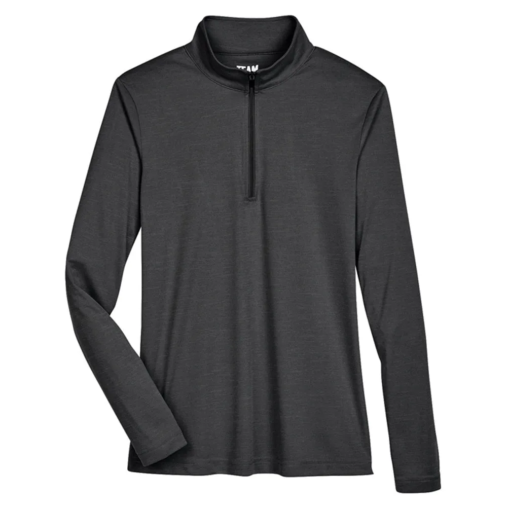 Team 365 Ladies' Zone Sonic Heather Performance Quarter-Zip