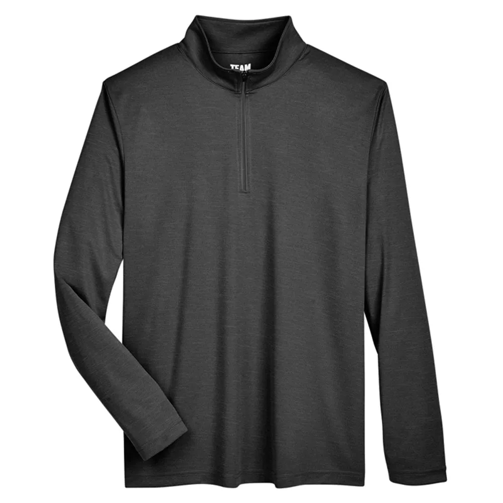 Team 365 Men's Zone Sonic Heather Performance Quarter-Zip