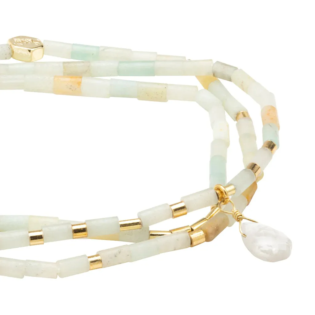 Teardrop Stone Wrap - Stone of Courage