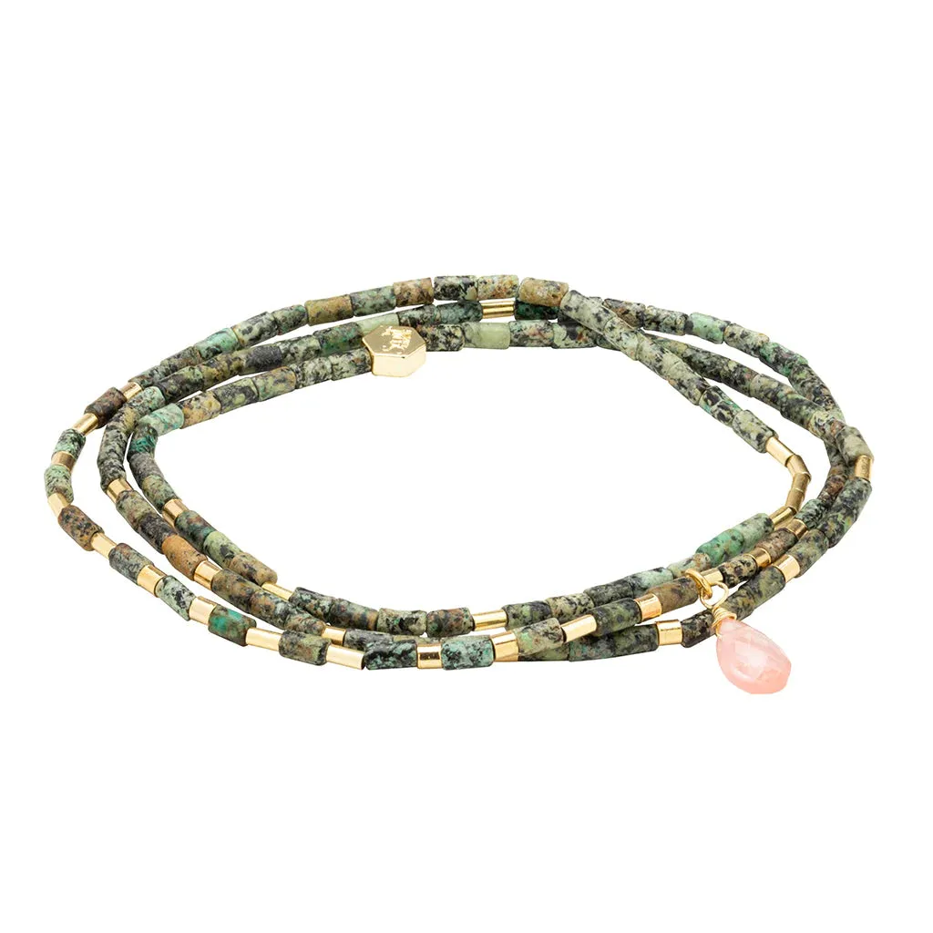 Teardrop Stone Wrap - Stone of Transformation