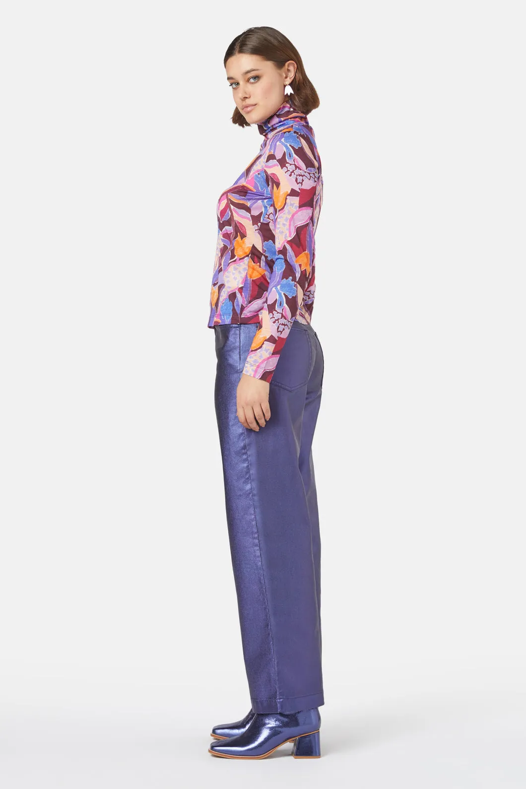 Tender Tulips Polo Top