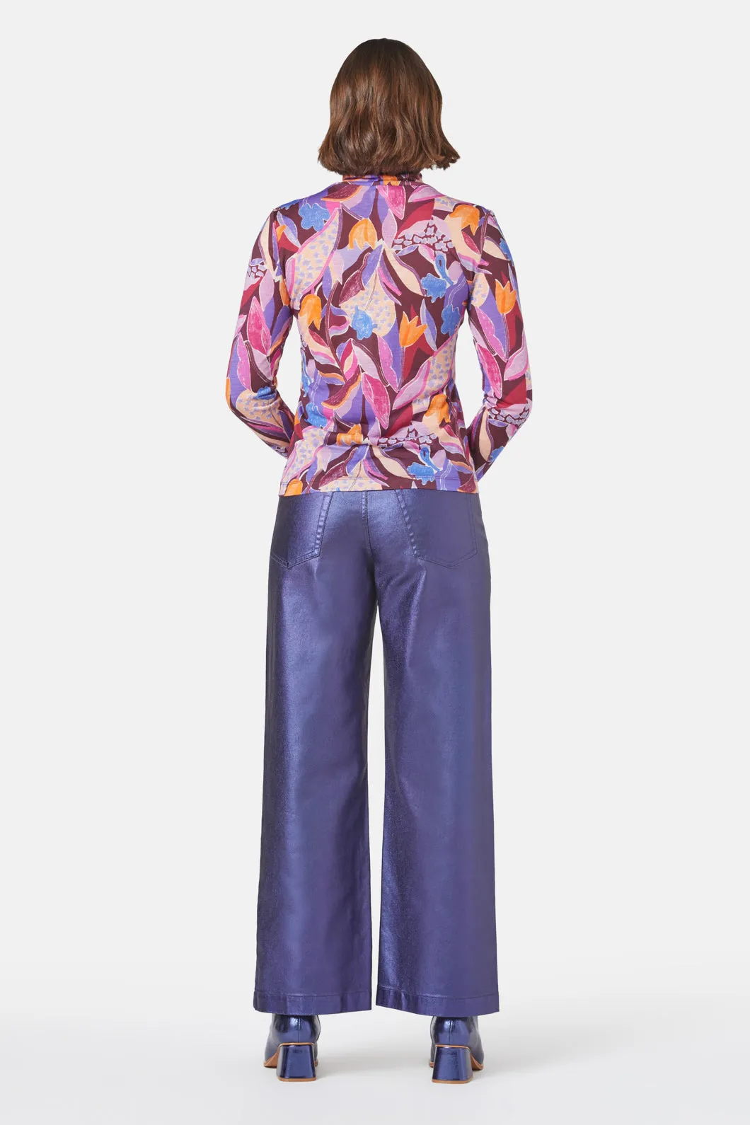 Tender Tulips Polo Top