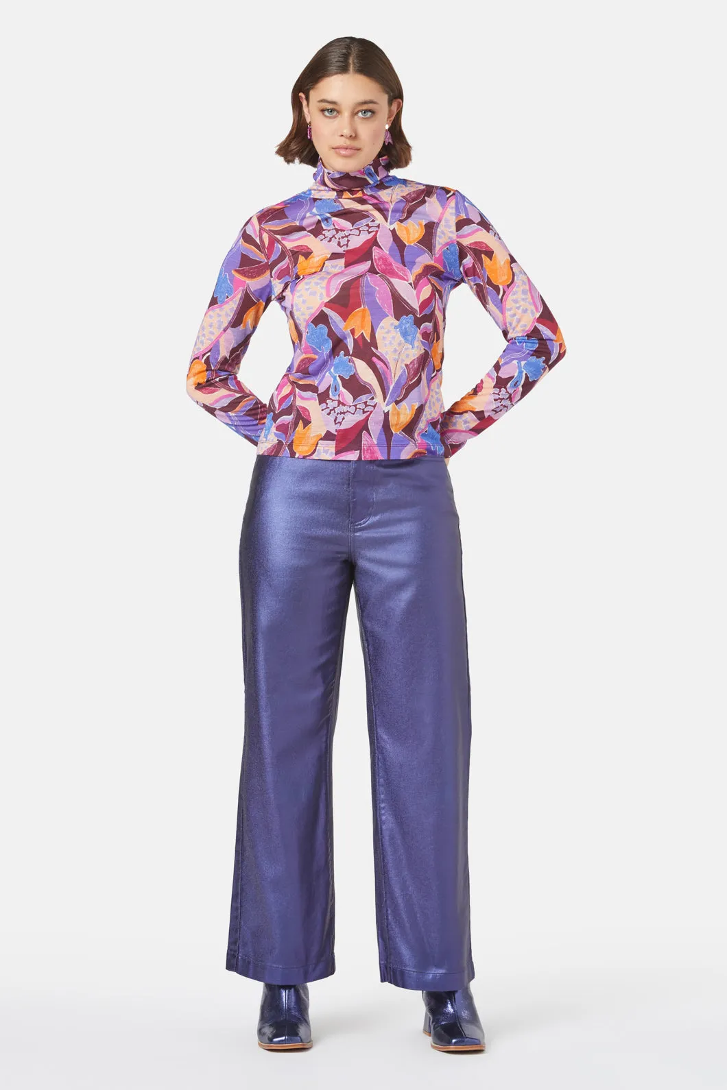 Tender Tulips Polo Top