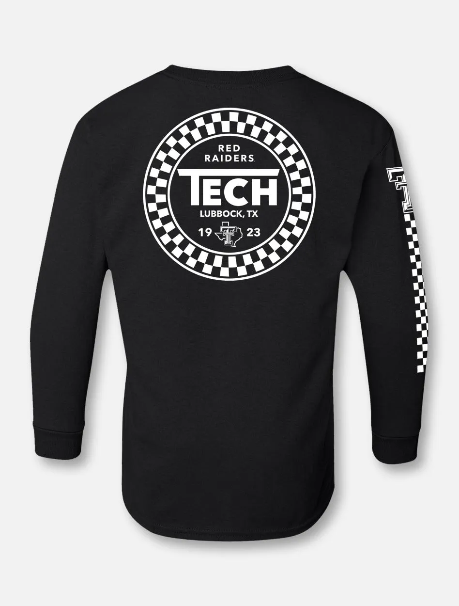 Texas Tech Red Raiders "Finish Line" YOUTH Long Sleeve T-Shirt