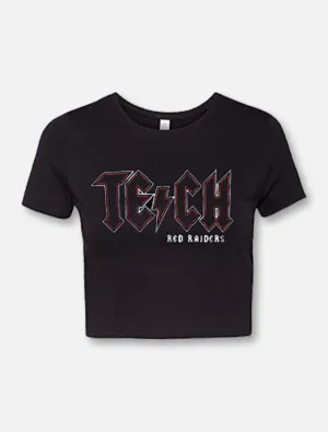Texas Tech Red Raiders "Rocker" Crop Top