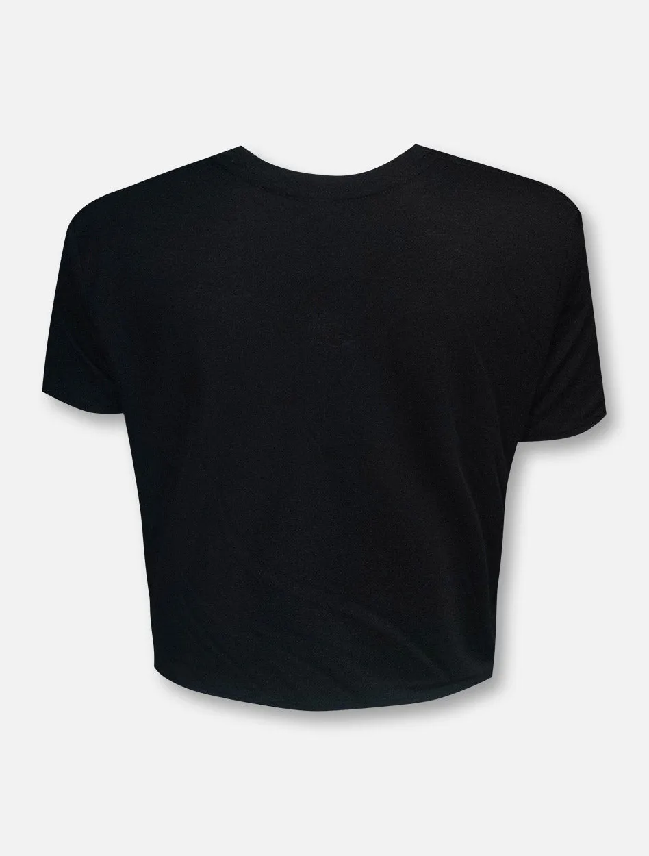 Texas Tech Red Raiders "Rugged Football" Crop Top