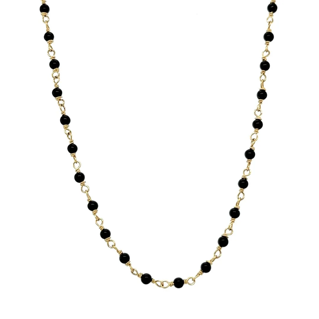 textured circle link