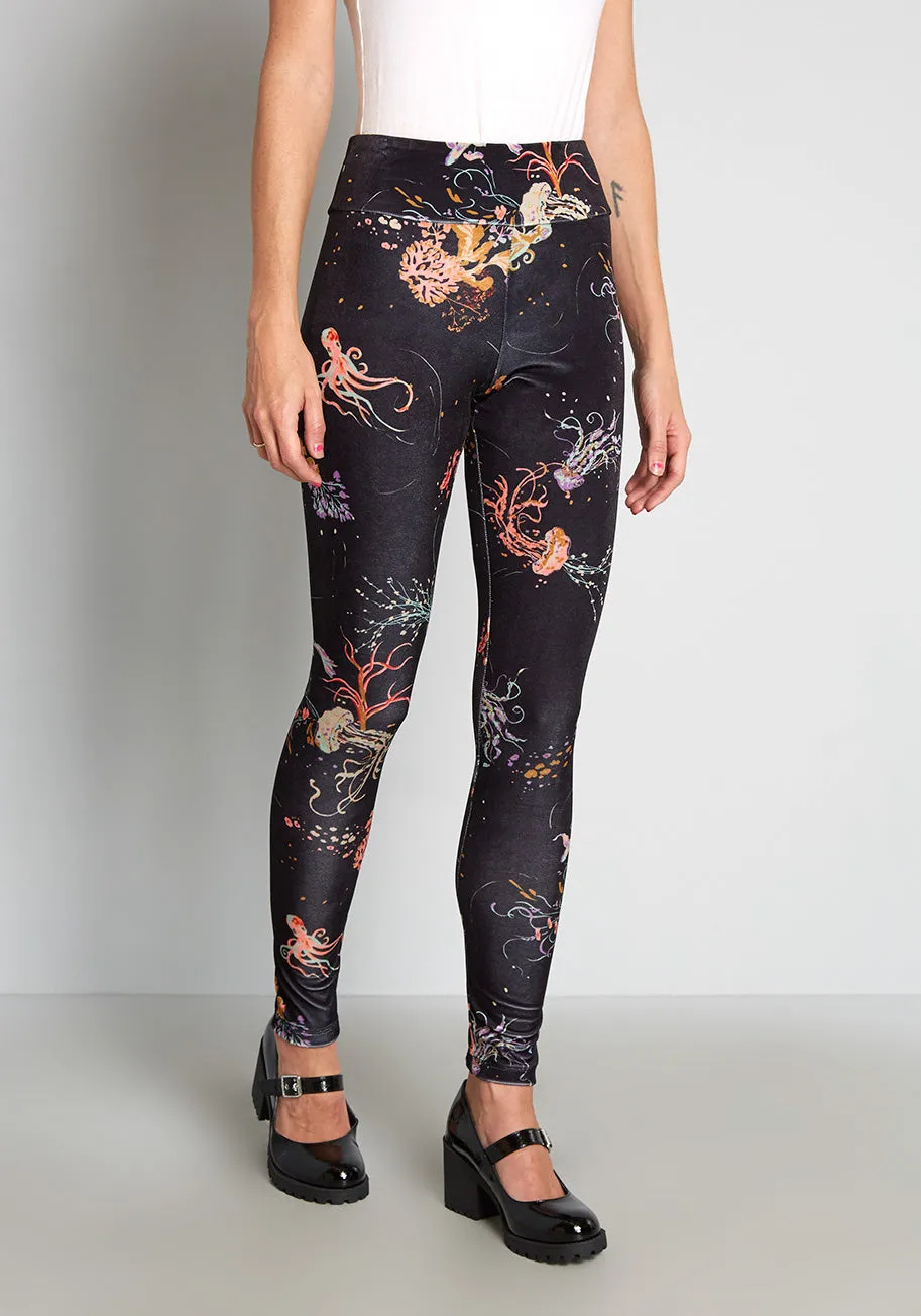 The Luxe Layer Velvet Leggings