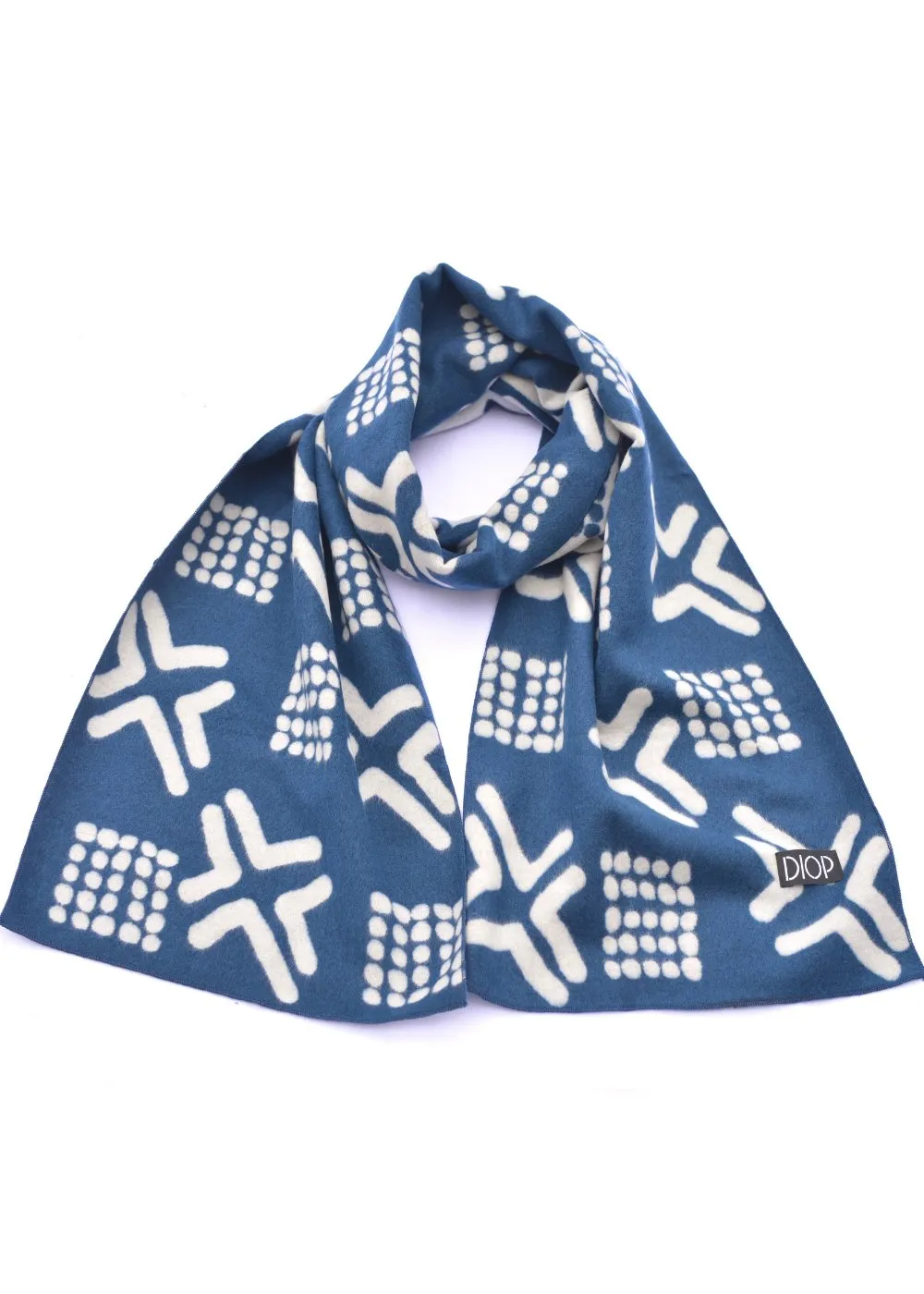 The Mud Navy Scarf