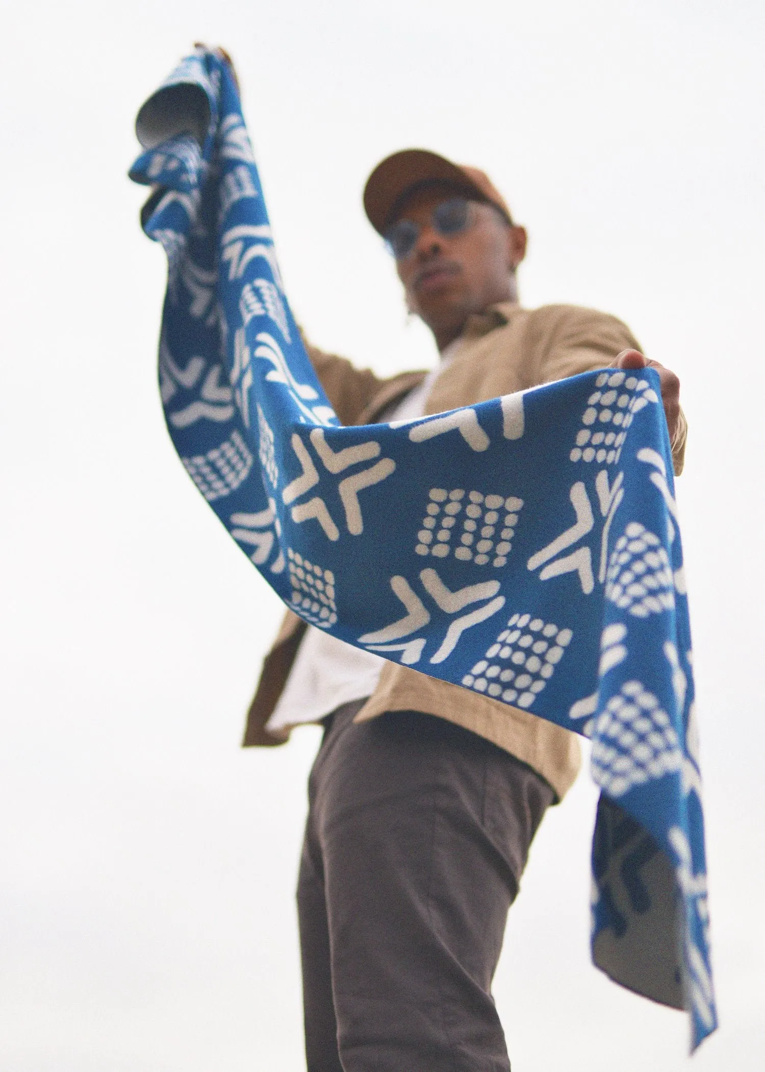 The Mud Navy Scarf