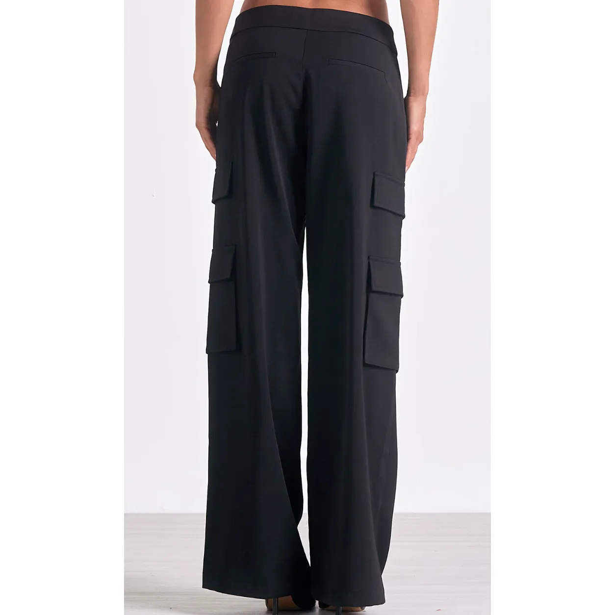 The Rowan Black Cargo Pant