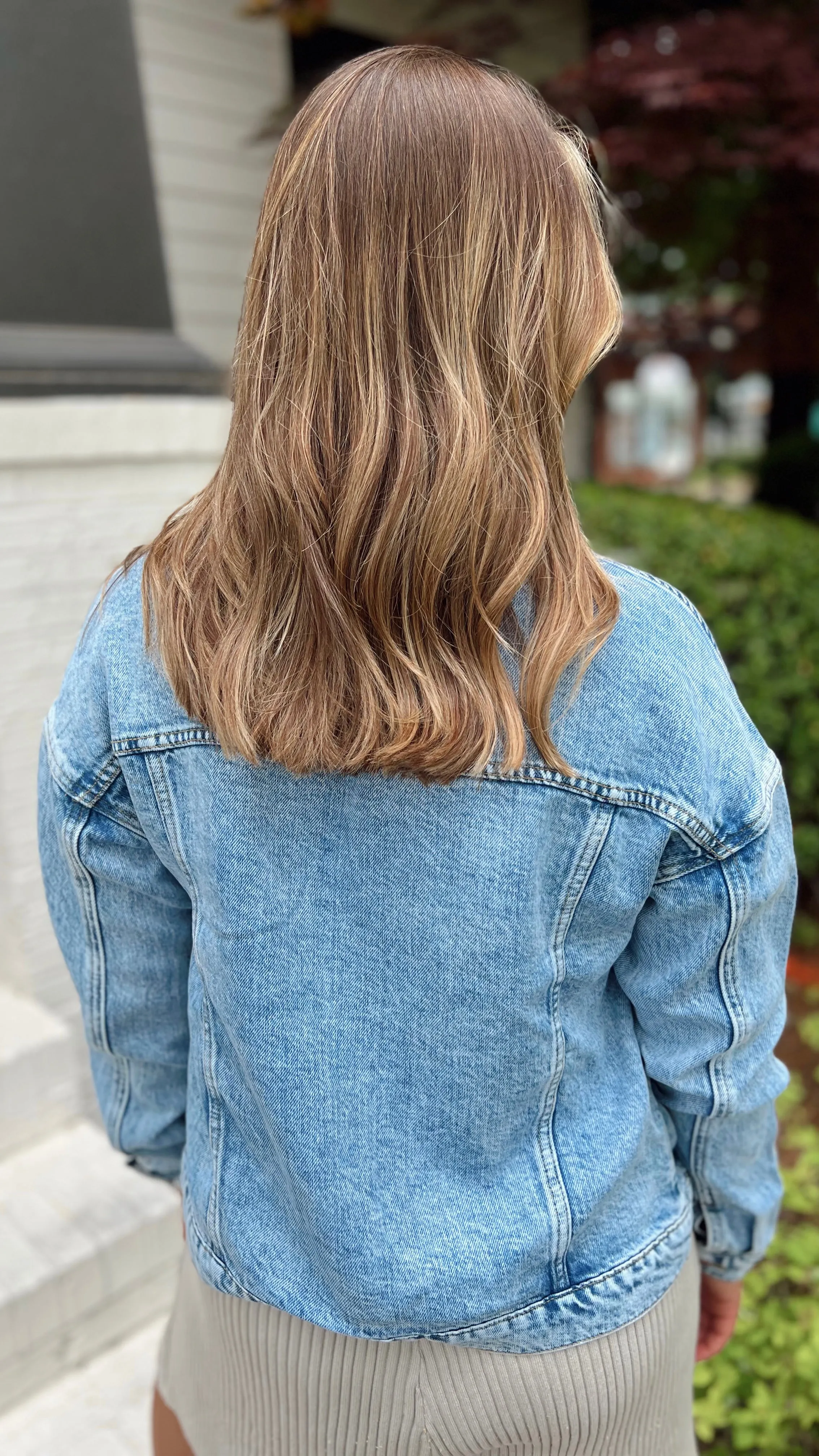 Threaded Denim jacket