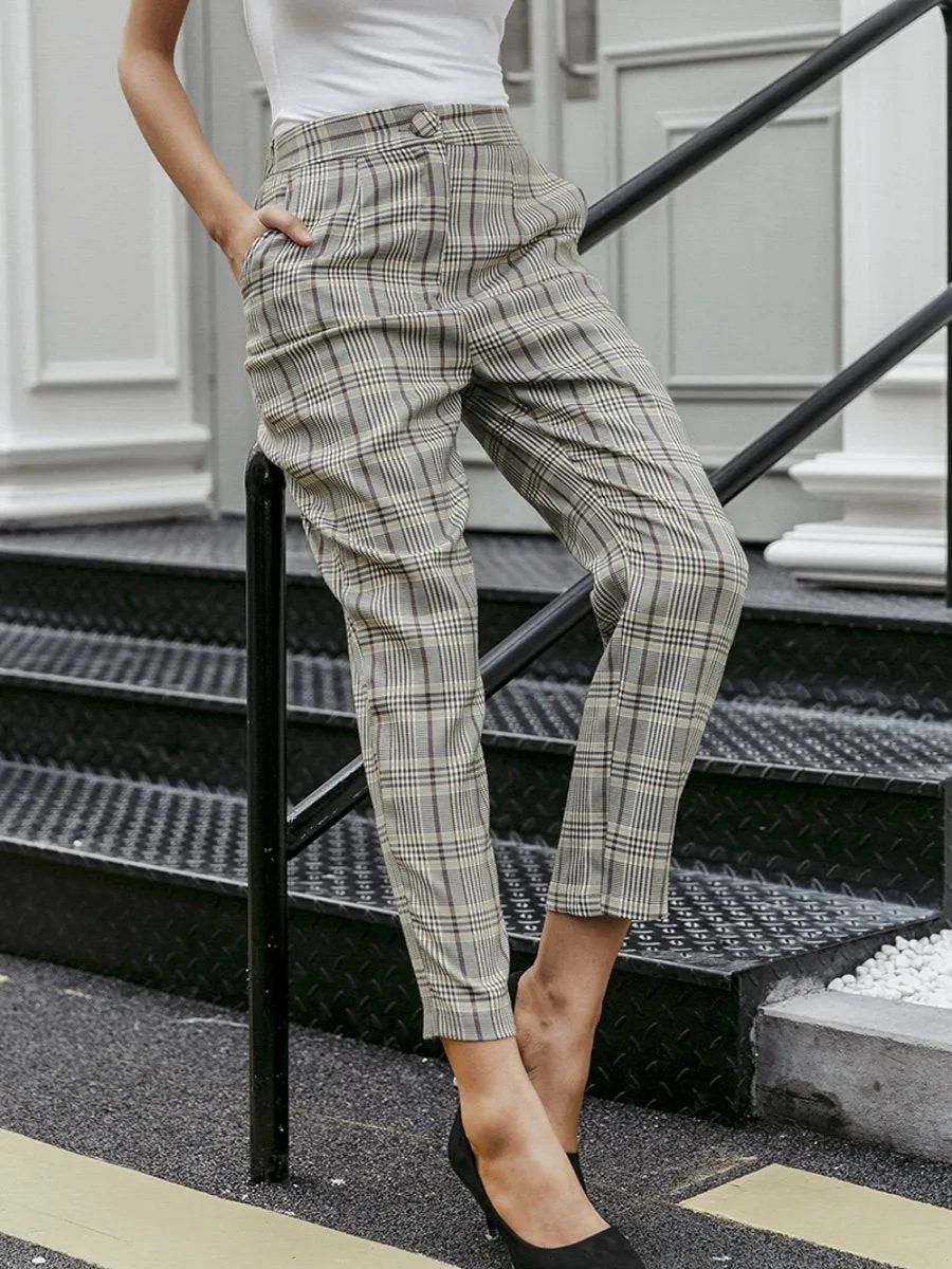 Timeless High Waist Trousers Suit