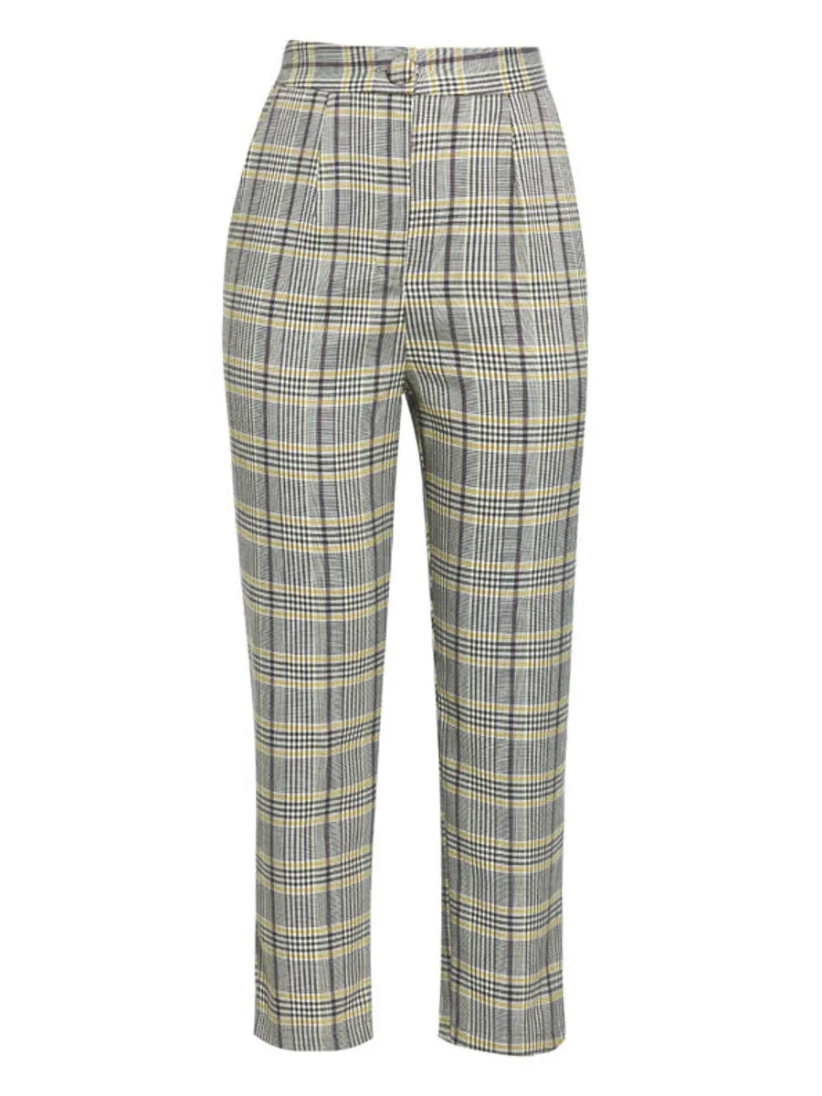 Timeless High Waist Trousers Suit