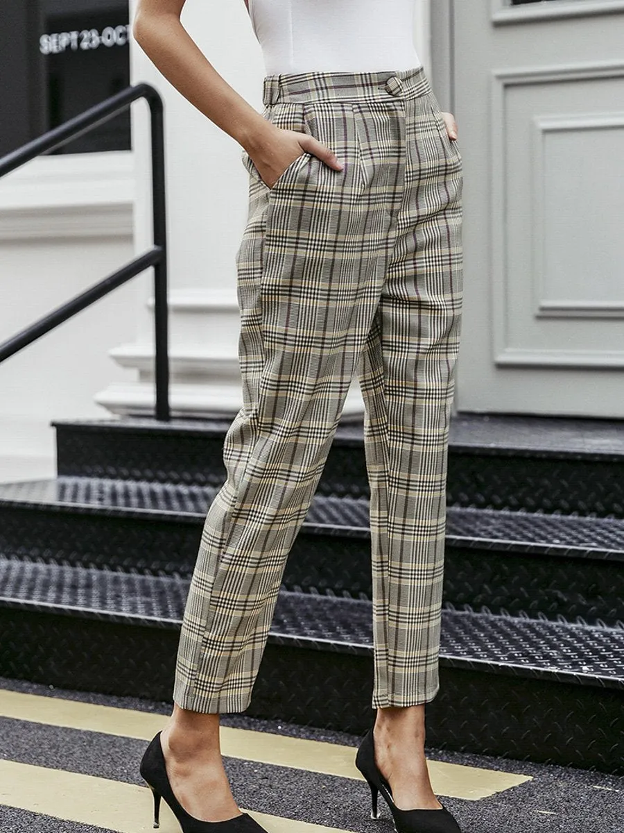 Timeless High Waist Trousers Suit