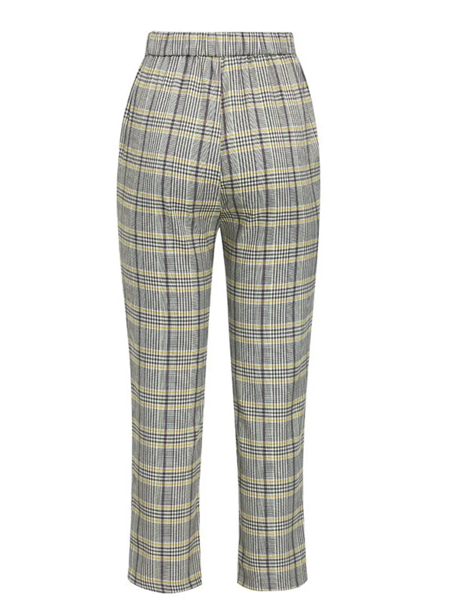 Timeless High Waist Trousers Suit