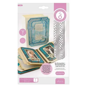 Tonic Studios - My Memory Book - Screened Flourish Layering Die Set - 3018E