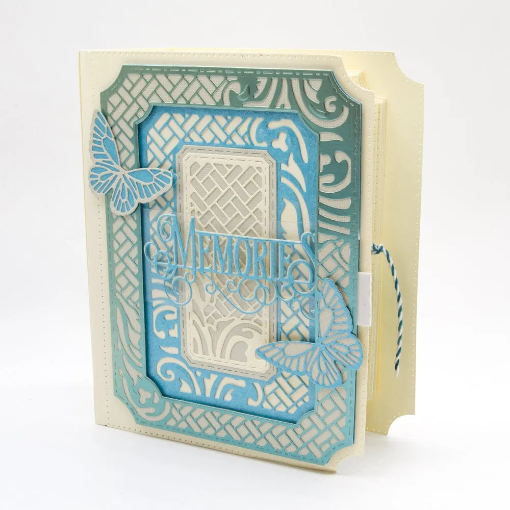 Tonic Studios - My Memory Book - Screened Flourish Layering Die Set - 3018E