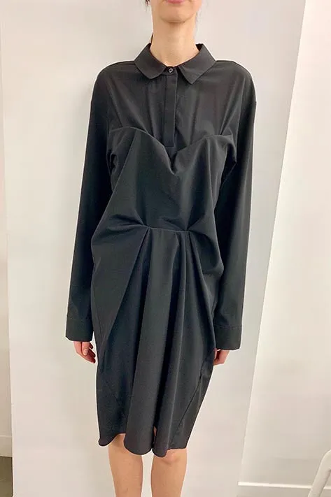 Tuck Shirt Dress
